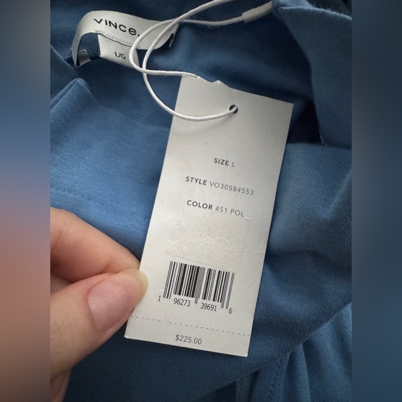 NWT Vince Sleeveless Mock Neck
Dress
Large, POOL - Picture 2 of 5